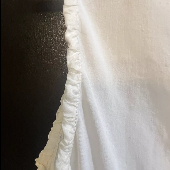 AUTHENTIC PRADA WHITE DRESS MIDI Sheath COTTON SIZE 42  US 4/6 Rushed Accent - Picture 9 of 11